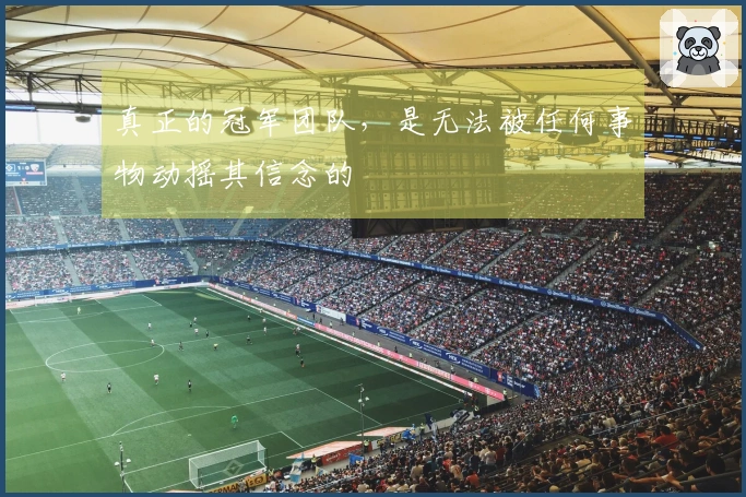 真正的冠军团队，是无法被任何事物动摇其信念的